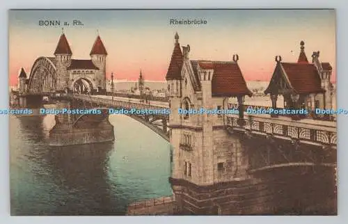 R781470 Bonn a.Rh. Rheinbrücke. N. Dienst