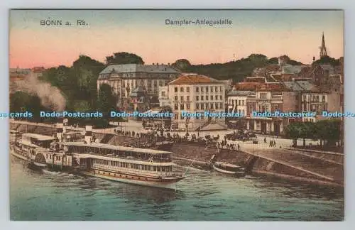 R781473 Bonn a.Rh. Dämpfere Anlegestelle. N. Dienst