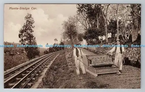 R781491 Monte Schlittenwagen. Postkarte
