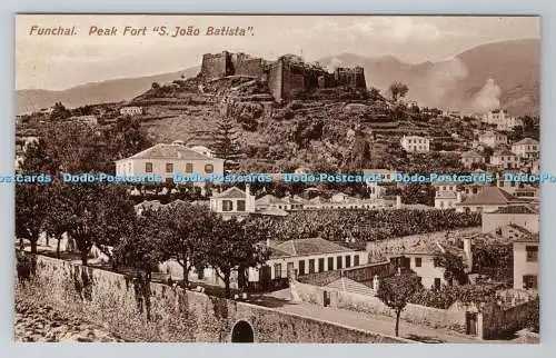 R781498 Funchal. Peak Fort S. Joao Batista