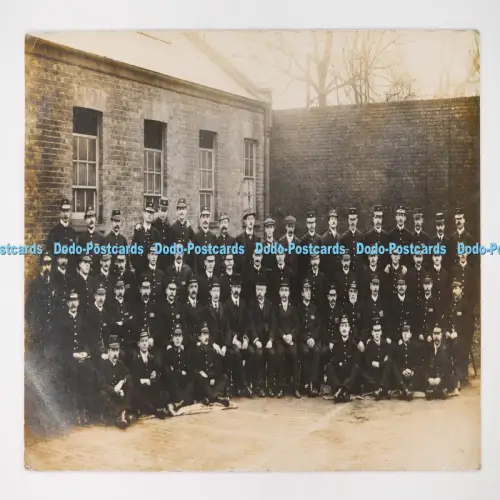 C027042 Männer in Uniformen Carter Paterson Ernest J Gant Kunststudio Acton W