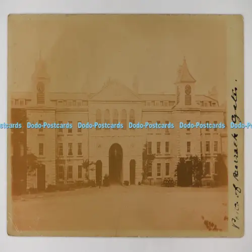 C027062 Plymouth Royal Marine Barrack Gates J Easden 1904