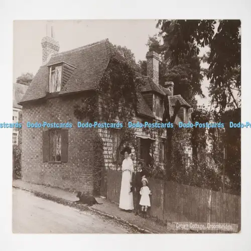 C027174 Groombridge Crown Cottage M Kemp The Walks 1910