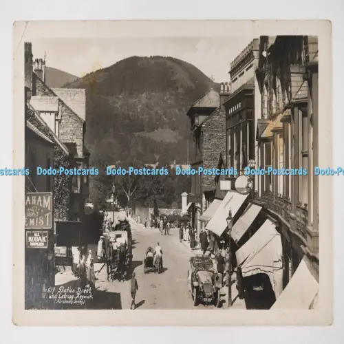 C027201 Keswick Station Street und Latrigg G P Abraham Abraham Serie RP 1941