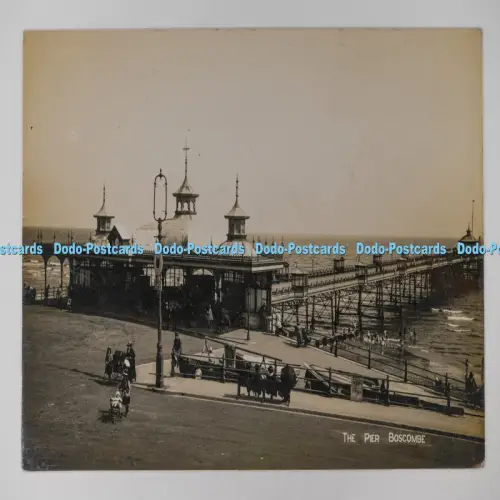 C027222 Boscombe The Pier RP PM Bournemouth 1925