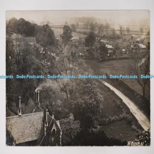 C027268 Hough on the Hill Village view PM Caythorpe Linc 1907