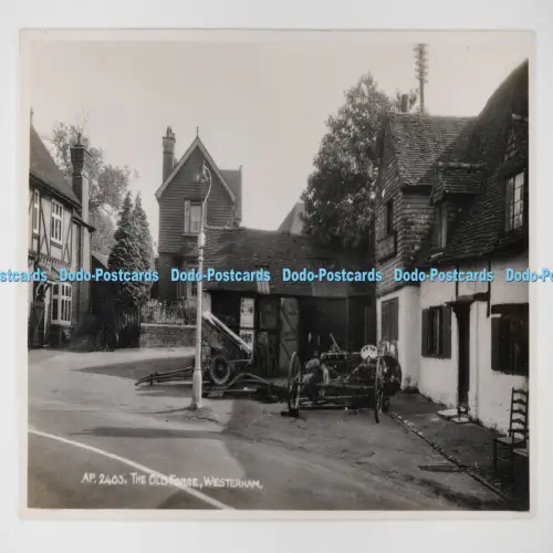 C027279 Westerham The Old Forge E A Sweetman Tunbridge Wells Kent RP