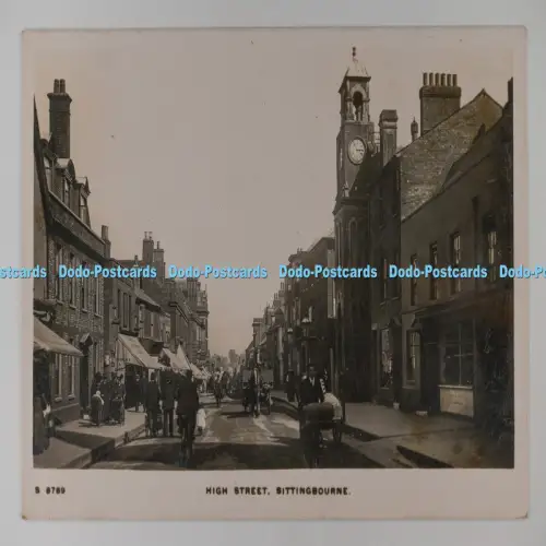 C027283 Sittingbourne High Street W H S Kingsway Echtfotoserie