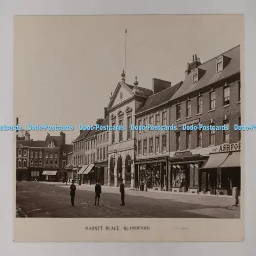 C027286 Blandford Marktplatz Postkarte