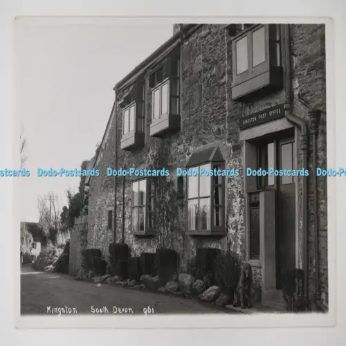 C027292 Kingston South Devon Post Office Postkarte