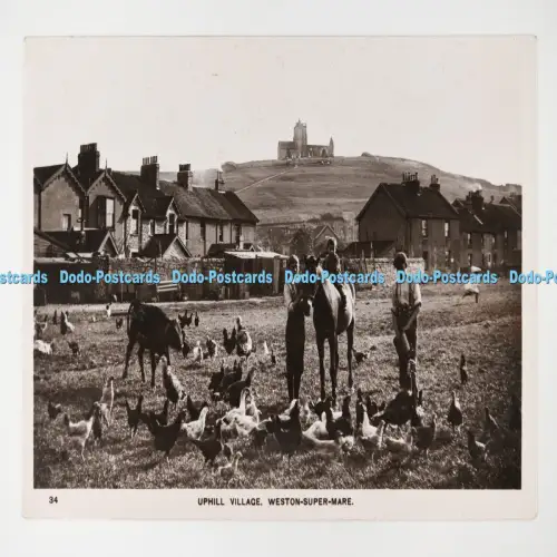 C027298 Weston Super Mare Uphill Village H J Serie 1913