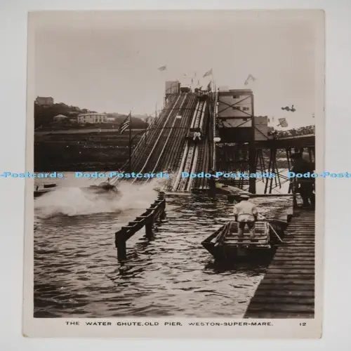 C027310 Weston Super Mare The Water Chute Old Pier H J Series PM Port Talbot 190