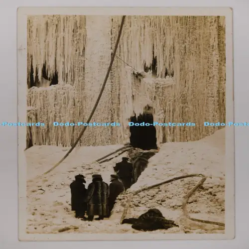 C027324 Kanada Winnipeg Feuer 1911 40 Grad unter Null Lyall Werbefoto M