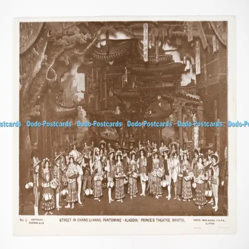 C027399 Bristol Street in Chang Li Hang Pantomime Aladdin Princes Theatre Burges