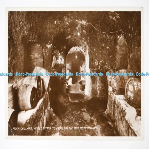 C027405 Nottingham Rock Cellars Ye Olde Trip to Jerusalem Inn RP