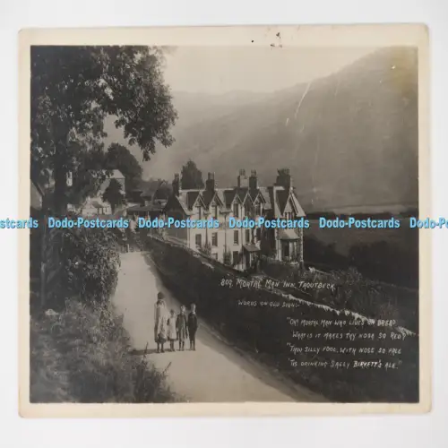 C027415 Troutbeck Mortal Man Inn G P Abraham Keswick RP