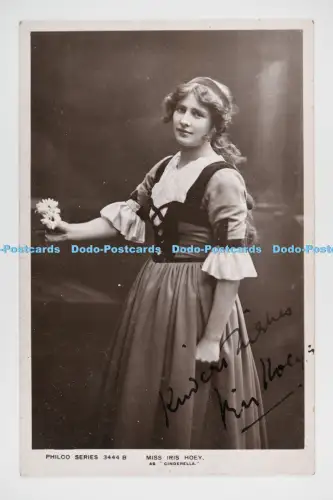 C029519 Miss Iris Hoey signiert als Cinderella The Philco Publishing Holborn Place