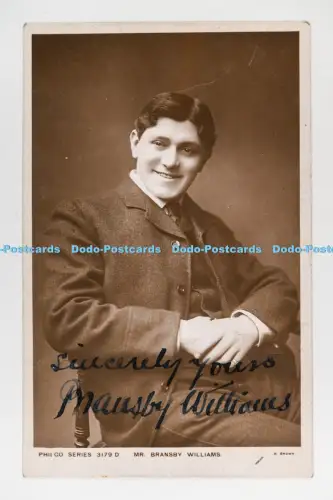 C029521 Herr Bransby Williams signiert The Philco Publishing Holborn Place London
