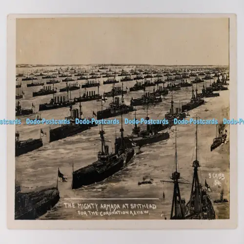 C029529 The Mighty Armada at Spithead For the Coronation Review