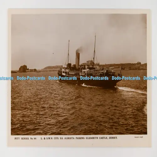 C029545 Trikot L und S W R Co S S Alberta Passing Elizabeth Castle Pitt Serie N