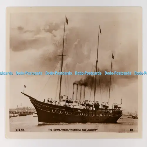 C029552 The Royal Yacht Victoria and Albert Mills Portsmouth RP