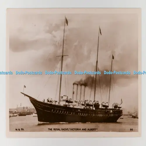 C029553 The Royal Yacht Victoria and Albert Mills Portsmouth RP