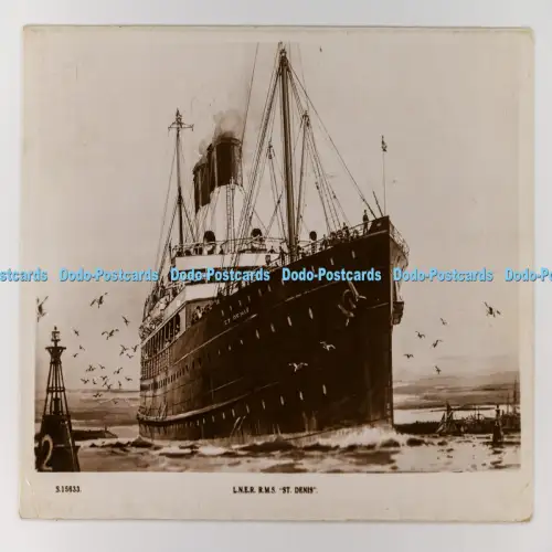C029559 L N E R R M S St Denis Kingsway Echtfoto Serie W H S 1937