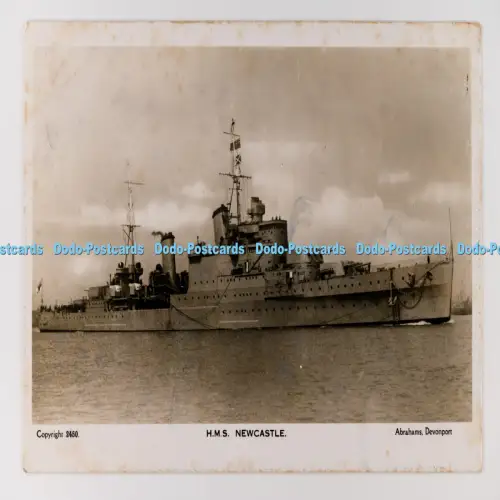 C029744 H M S Newcastle Abrahams Devonport