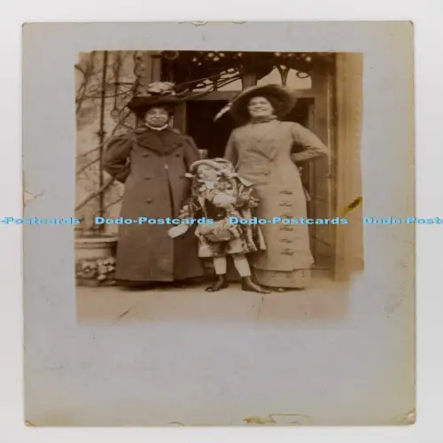 C029763 Postkarte Zwei Frauen mit Mädchen