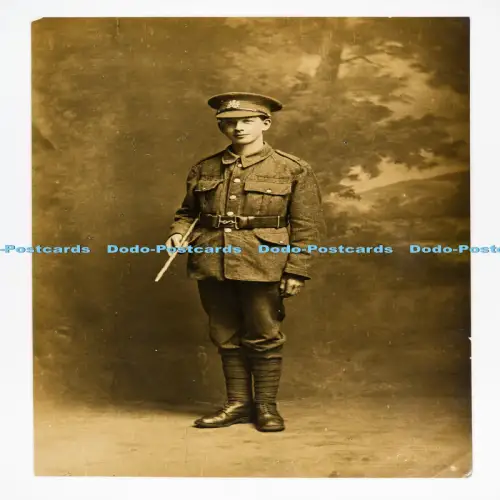 C029774 Mann in Uniform Postkarte