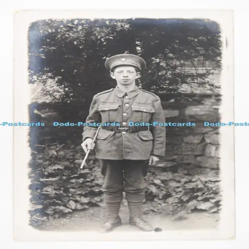 C029775 Mann in Uniform Postkarte