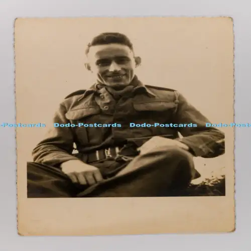 C029781 Mann in Uniform Postkarte
