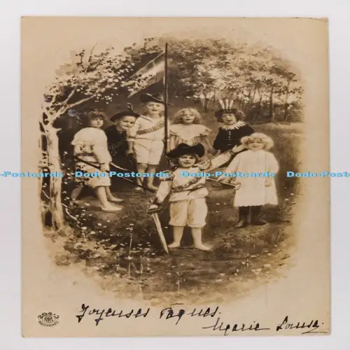 C029784 Kinder im Kostüm PM Bruxelles 1904
