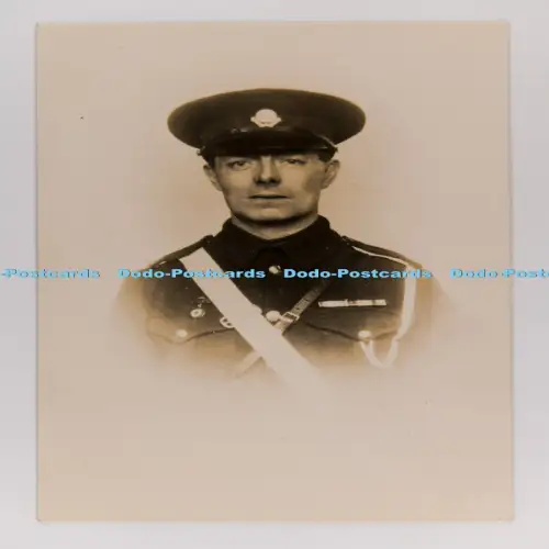 C029841 Mann in Uniform Postkarte