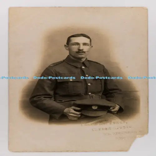 C029865 Sydenham Mann in Uniform Portrait Postkarte