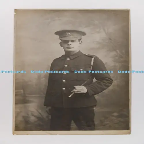 C029871 Mann in Uniform Sandylands Studio H Blakey Postkarte