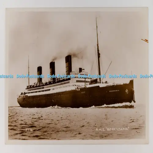 C029887 R M S Berengaria Valentine RP