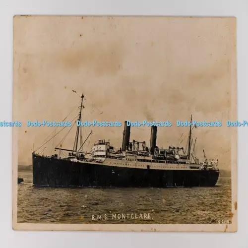 C029894 R M S Montclare B and A Feilden Blundellsands Liverpool