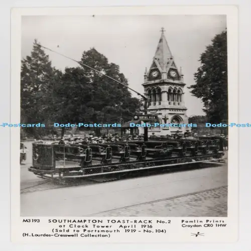 C029911 Southampton Toastständer Nr. 2 am Uhrturm verkauft an Portsmouth Pamlin Pri