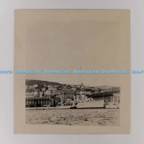 C029923 At Fiume HMS Coventry D43 Postkarte