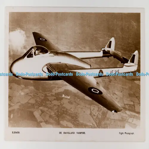 C029943 De Havilland Vampire Bridge House Echtfotoserie