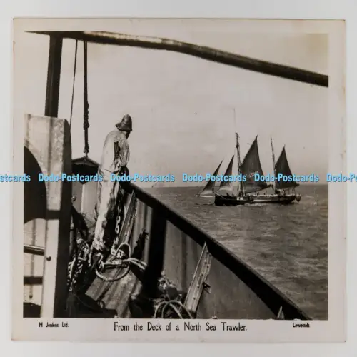 C029956 Vom Deck eines Nordsee-Trawlers H Jenkins