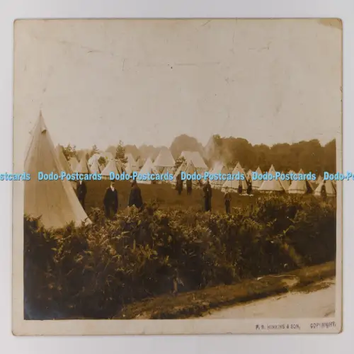 C029979 Lyndhurst Camp Zelte F R Hinkins