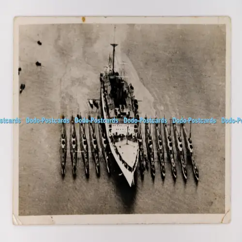 C029985 Schiff und U-Boote Postkarte