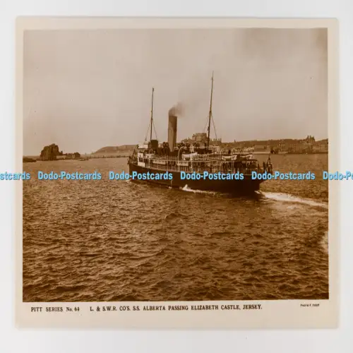 C029989 Trikot L und S W R Co S S Alberta Passing Elizabeth Castle Pitt Serie N