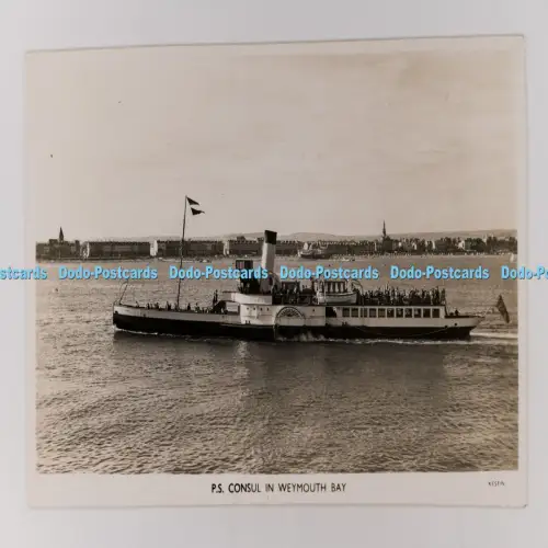 C029995 P S Consul in Weymouth Bay