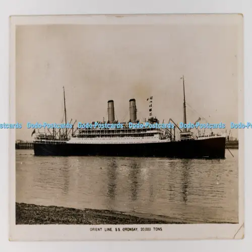 C030000 Orient Linie S S Oronsay Postkarte
