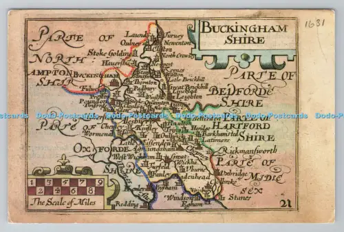 R783352 Buckingham Shire Buckinghamshire County Library Delta Print