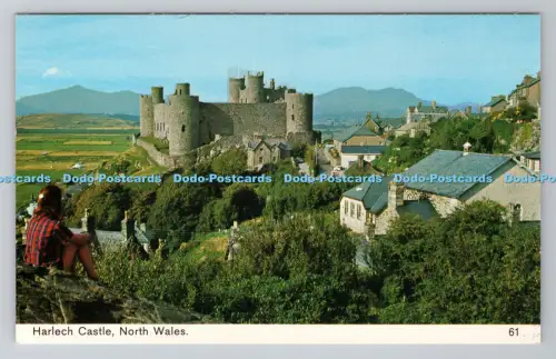 R783642 North Wales Harlech Castle Bamforth Holmfirth Yorkshire Color Gloss View