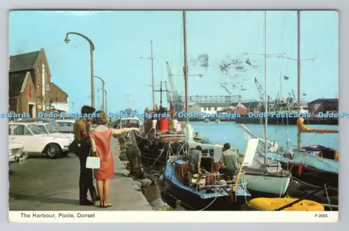R785734 Poole Dorset The Harbour E T W Dennis Scarborough PM Bournemouth Poole 1